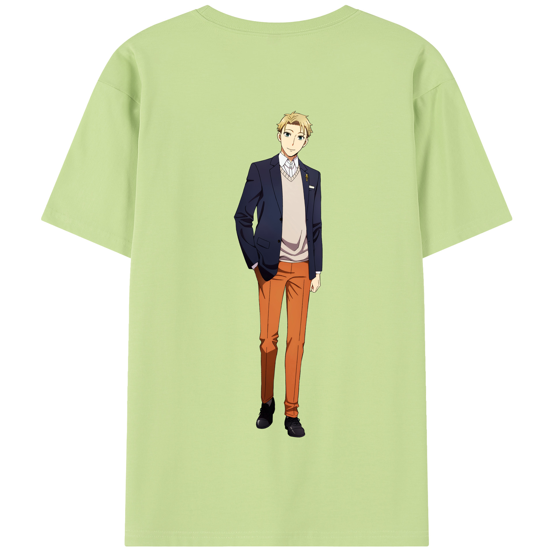 （画像用） SPY×FAMILY间谍家家酒 綿100％半袖Tシャツ（背面プリント）
